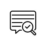 Interface showing automated system checking customer enquiries and setting up responses or configurations without manual input.