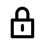 Shield and lock symbol illustrating strong data protection and system security.