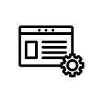 A visual interface displaying a pre-built automation template for streamlining business workflows and repetitive tasks with minimal coding.
